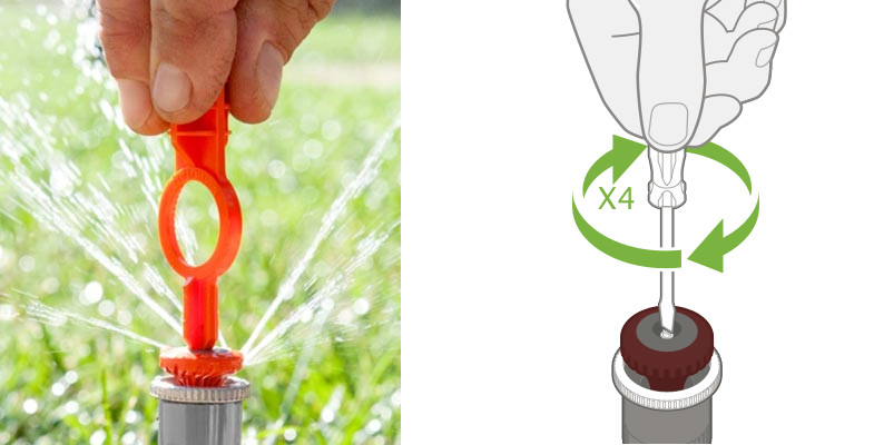 Tryska Hunter MP ROTATOR 820 , dostrek 6,1 - 7,3 m, 90 - 210°