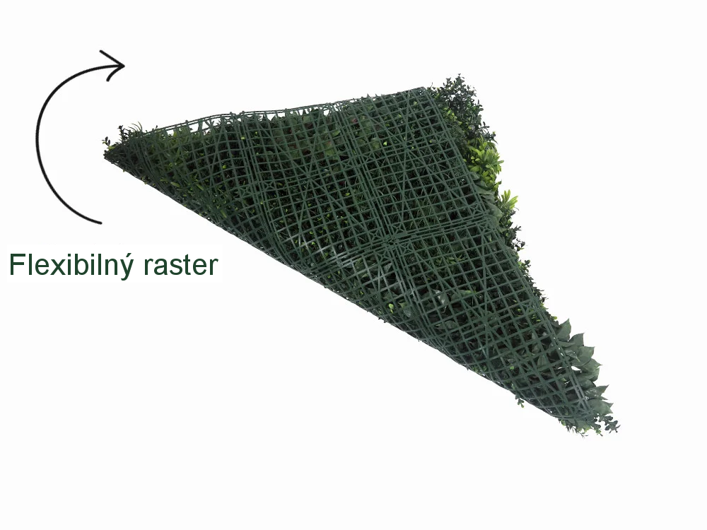 WALL GREEN red magic Jungle, dielec 100 x 100 cm