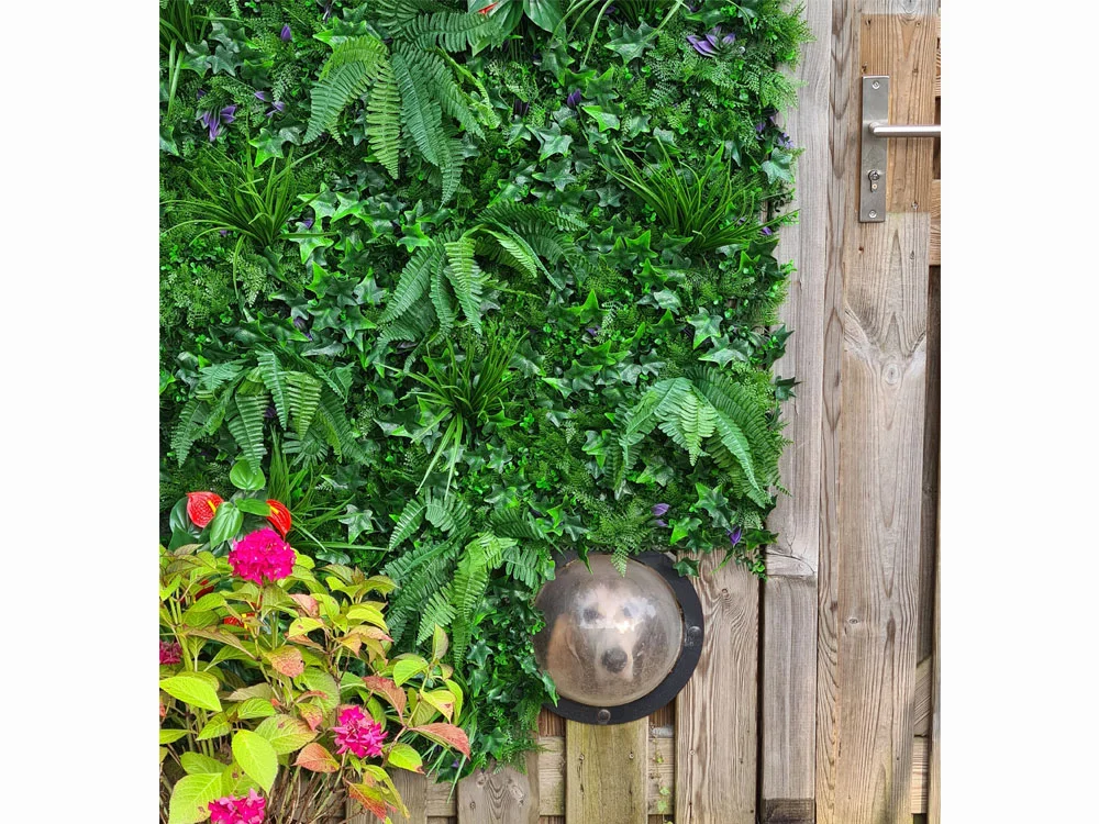 WALL GREEN Anthurium, dielec 100 x 100 cm