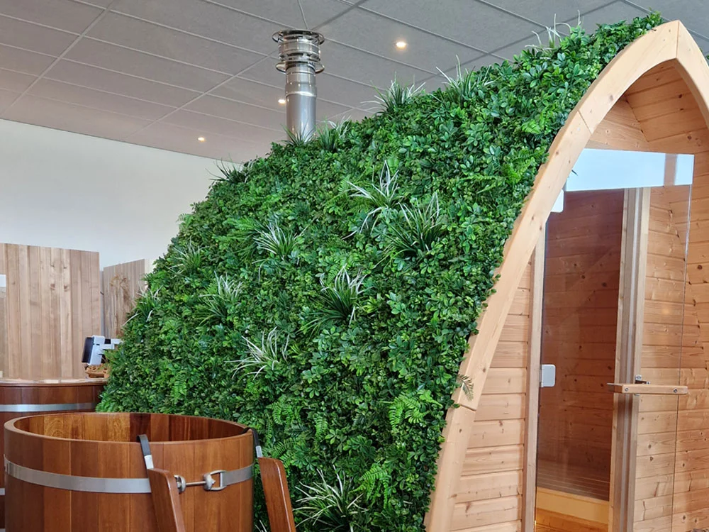 WALL GREEN Schefflera, dielec 100 x 100 cm