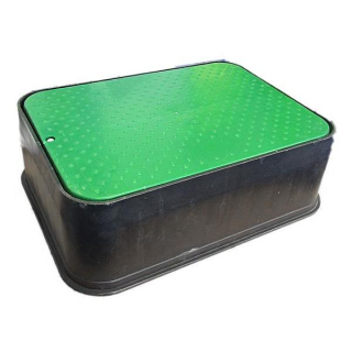  JUMBO "NÍZKE" - záhradná šachtice PC, zelené veko