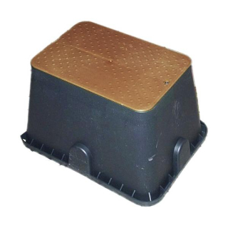  STANDARD - záhradná šachtice PC, hnedé veko