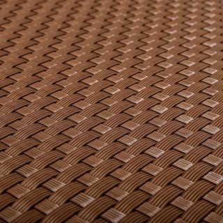 Umelý ratan - hnedá, balenie 0,9x20m