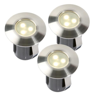 Birch sada, 3x 0,5 W,   LED