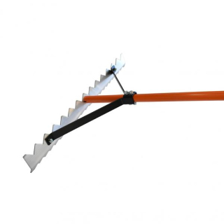 KM obojstranná zrovnavačka so zuby 56cm