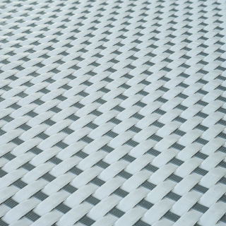 Umelý ratan - svetlo šedá-tmavo šedá, balenie 1x20m
