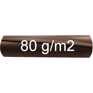 Extra pevná hnedá mulčovacia textília 80g, 1,6x100m