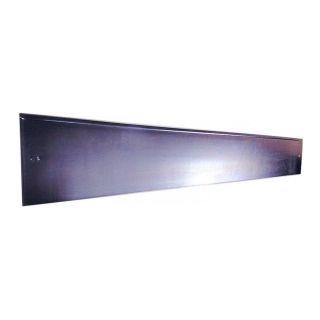 Neviditeľný oceľový obrubník , výška 140 mm