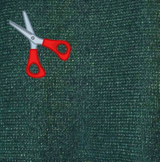 Tieniaca tkanina 150 g/m2, zelená, výška 1,2m - metráž