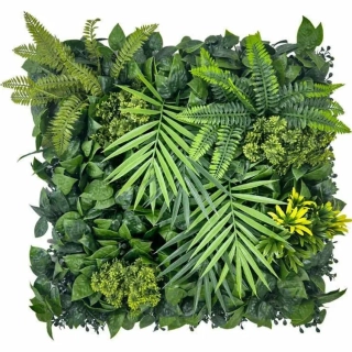 MINI WALL GREEN montain palm, dielec 50 x 50 cm