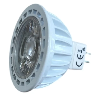 Power LED MR16, 12 V AC, GU 5.3, 3,5 W, teplá biela